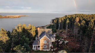 Prepping for a Roofing Job 20 Miles off the Maine Coast [upl. by Asile164]