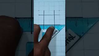 how to draw line art on graph paper [upl. by Amaerd]