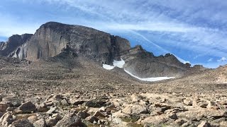 Longs Peak  Rocky Mountain National Park  Colorado 14er Dayhike [upl. by Grunenwald]