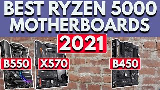 Best Ryzen 5000 Motherboard  Best Motherboard for Ryzen 5600X 5800X 5900X amp 5950X CPUs [upl. by Lockwood]