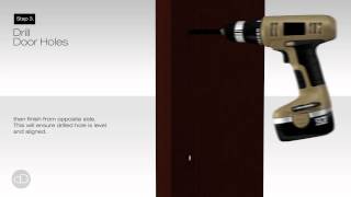 How to Install  Entrance Door Pull Handles [upl. by Aicirtac]