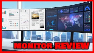 Samsung 34quot S65UA Ultra WQHD Curved Monitor LS34A650UXNXGO ✅ Review [upl. by Quinn114]