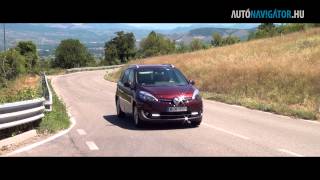 Renault Grand Scénic 16 dCi StopampStart Privilége teszt [upl. by Ettedranreb]