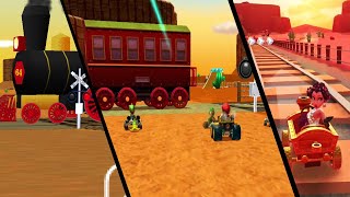 Evolution of Kalimari Desert Tracks in Mario Kart Games 1996  2020 [upl. by Soren]