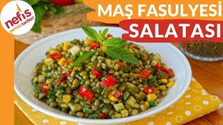 Maş Fasulyesi Salatası  Yedikçe yiyeceksiniz [upl. by Fulks668]