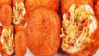 Bread Balls😋😋 Mayo Chicken Balls  Bread Snacks Recipe 🍞 Evening Snacks Recipe Aayatfoodsgk 🧀 [upl. by Taima]