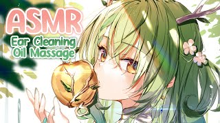 【Faunas ASMR】 Relax with Ear Cleaning amp Oil Massage 🌿 holoCouncil [upl. by Lena]