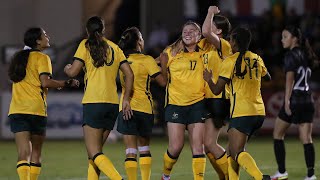 CommBank Young Matildas v New Zealand Game 2 [upl. by Armbruster]