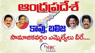 Andra Pradesh Kapu MLAs  Andhra Pradesh Kapu Caste MLAs in Telugu  MBC Times [upl. by Libby]