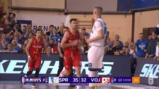 NLB ABA League 2 202324 highlights Finals R2 Spartak Office Shoes – Vojvodina mts 952024 [upl. by Neelyar753]