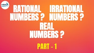 Rational Numbers Irrational Numbers Real Numbers  Part 1  in Hindi हिंदी में   Fun Math [upl. by Girhiny]