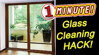 How To Clean Glass Patio Doors In Less Than A Minute [upl. by Stranger47]