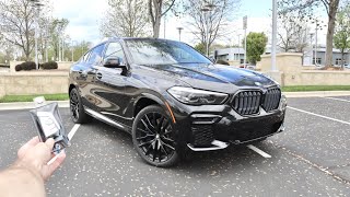 2022 BMW X6 M50i Start Up Exhaust Test Drive POV and Review [upl. by Legir266]