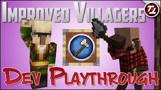 TekTopia Villagers  Dev Playthrough The Lumberjack [upl. by Rehtul]