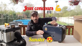 gagné un chauffage diesel sunster 🔥🔥🔥🔥 [upl. by Laenahtan]