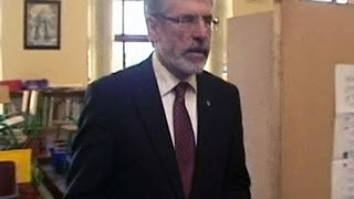 Gerry Adams arrested in connection with 1972 IRA murder [upl. by Bessie402]