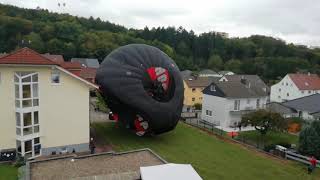 Missglückter Heißluftballon Start German cup 2019 Pforzheim [upl. by Eilujna]