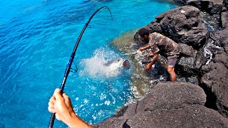 Best Catch n Cook  Primitive Style Grilled Fish And Baked Bananas [upl. by Yelak]