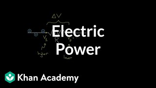 Electric power  Circuits  Physics  Khan Academy [upl. by Nirel92]