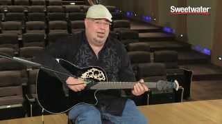 Ovation Elite Model 1778 TX5GSM Acousticelectric Guitar Demo  Sweetwater Sound [upl. by Cnahc]