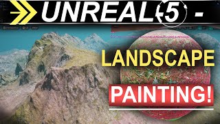 Unreal 5  Landscape Painting 2 MINUTES [upl. by Kulsrud]