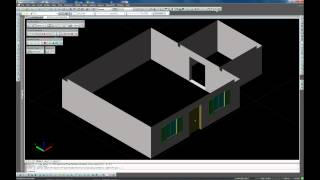 progeCAD Tutorial Architectural Design with EasyArch 3D 2 [upl. by Alisia384]