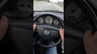 Mercedes SLK I 200 Kompressor 20 i 163HP Acceleration [upl. by Danila]