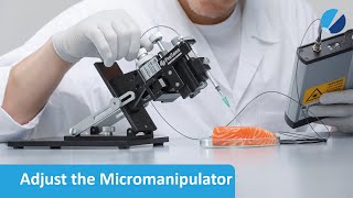 Manual Micromanipulator  Adjust the Micromanipulator to your Measurement SetUp [upl. by Knitter]