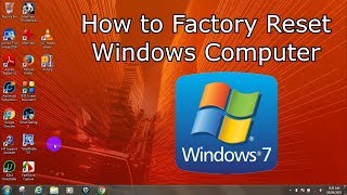 How to Factory Reset Windows Computer [upl. by Tim351]