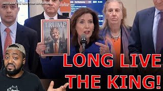 New York Governor Kathy Hochul MELTS DOWN Over TRUMP TERMINATING Congestion Tax In New York City [upl. by Ardnaiek]