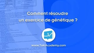 Comment résoudre un exercice de génétique [upl. by Aihsat643]