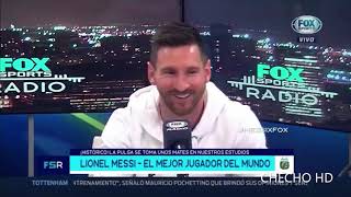 Messi Habla de la final copa libertadores 2018 Boca vs River [upl. by Jaimie]