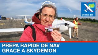 Prépa rapide de nav grâce à SkyDemon [upl. by Dafodil]