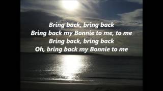 My BONNIE LIES OVER the OCEAN words lyrics text BRING BACK MY BONNIE TO ME body scp 106 song [upl. by Frieda]