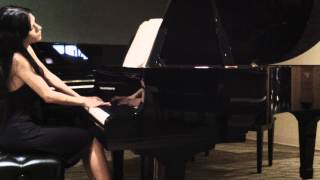 Krystle Maczka performs Schubert Impromptu in Gflat major on a Yamaha SemiConcert Piano [upl. by Riva]