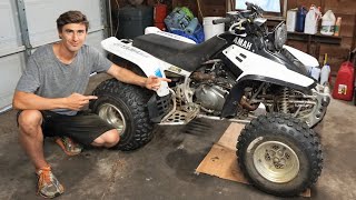 Will This Really Work Fixing The Yamaha Warrior 350cc Quad Engine Knocking Fix [upl. by Brandon953]