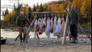 Alaskan Meat Moose Hunt with Mini Jet Boats [upl. by Selokcin195]