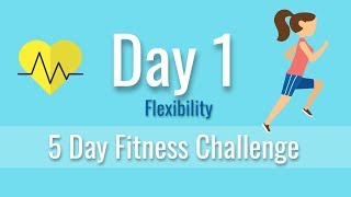 Day 1 Fitness Challenge  Flexibility and Limbering movements [upl. by Evslin]