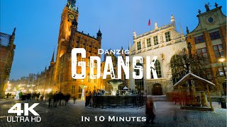 GDANSK 🇵🇱 Gdańsk 2024 Drone Aerial 4K  Danzig Poland Polska [upl. by Four283]