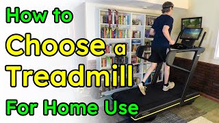 How to Choose a Treadmill for Home Use 5 Guidelines amp 21 Issues [upl. by Hallagan]