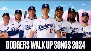 Dodgers Walk Up Songs 2024 [upl. by Feune]