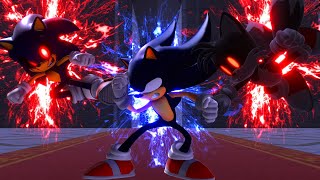 Dark Sonic VS SonicEXE and TailsEXE  Part 3 Animation ソニック v ソニック [upl. by Stochmal213]