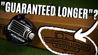 THIS DRIVER GUARANTEES TO BE LONGER  TOUR EDGE EXOTICS EXS 220 DRIVER [upl. by Yeloc]