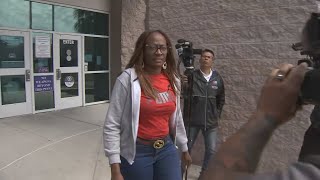 Regina Hill Orlando City commissioner leaves jail after paying bail [upl. by Macilroy]