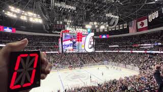 Colorado Avalanche OT Goal Horn Live Vs Minnesota Wild Mar 8 2024 [upl. by Irem]