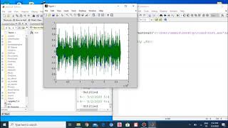 How Read Sound In MATLAB And Add Noise For Signal [upl. by Burrows40]