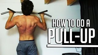 Cant Do Pull Ups Do THIS HOW TO DO YOUR FIRST PULLUP  How To Start Calisthenics [upl. by Anned]