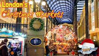 Top 10 London Christmas Markets with Sinead [upl. by Auoh372]