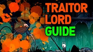 Hollow Knight How to Find and Beat the Traitor Lord Boss [upl. by Moriah]