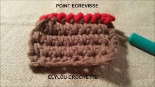 Cours n°13 Le point de finition écrevisse facile au crochet [upl. by Jarek]